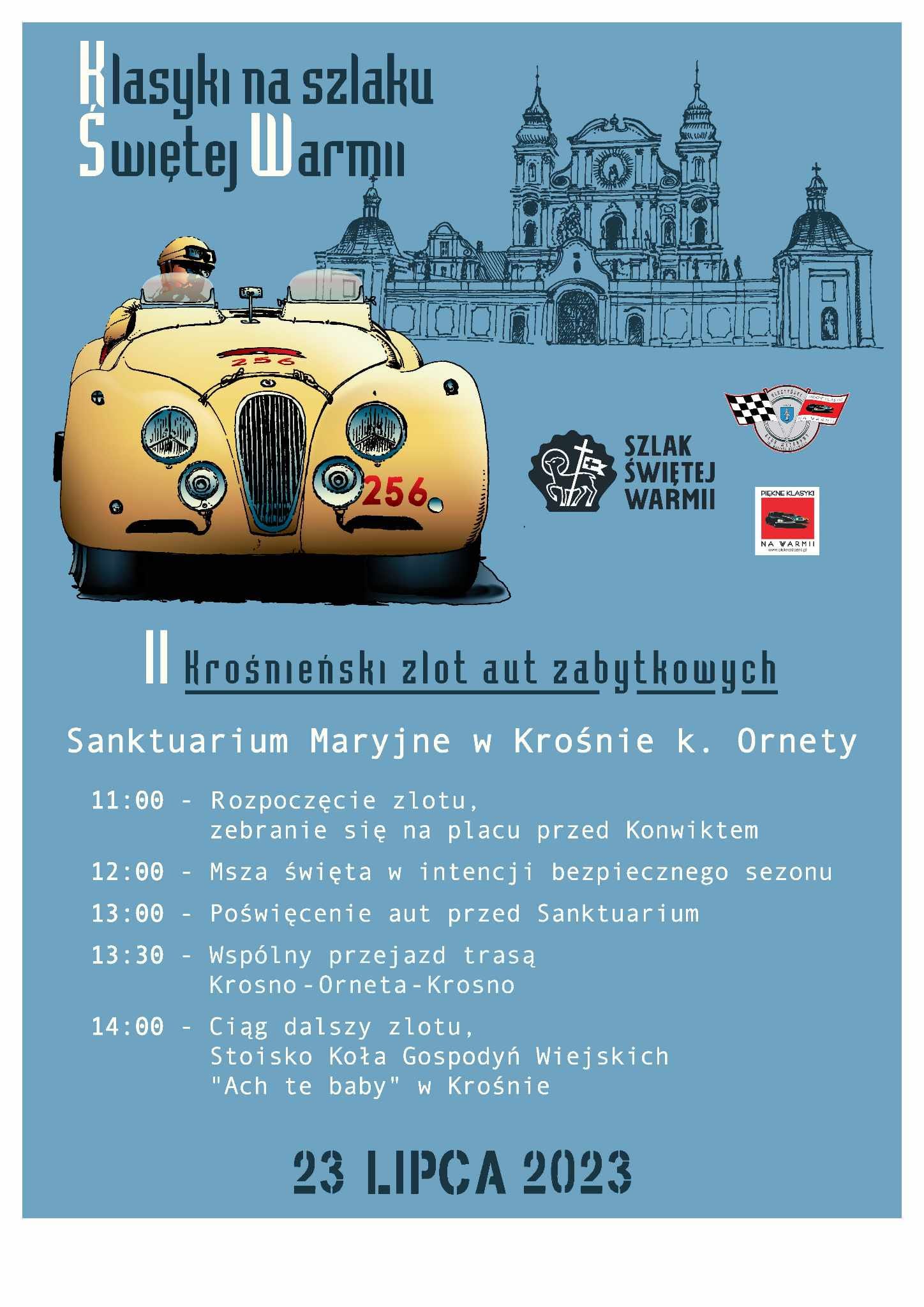 II Krośnieński Zlot Aut Zabytkowych 