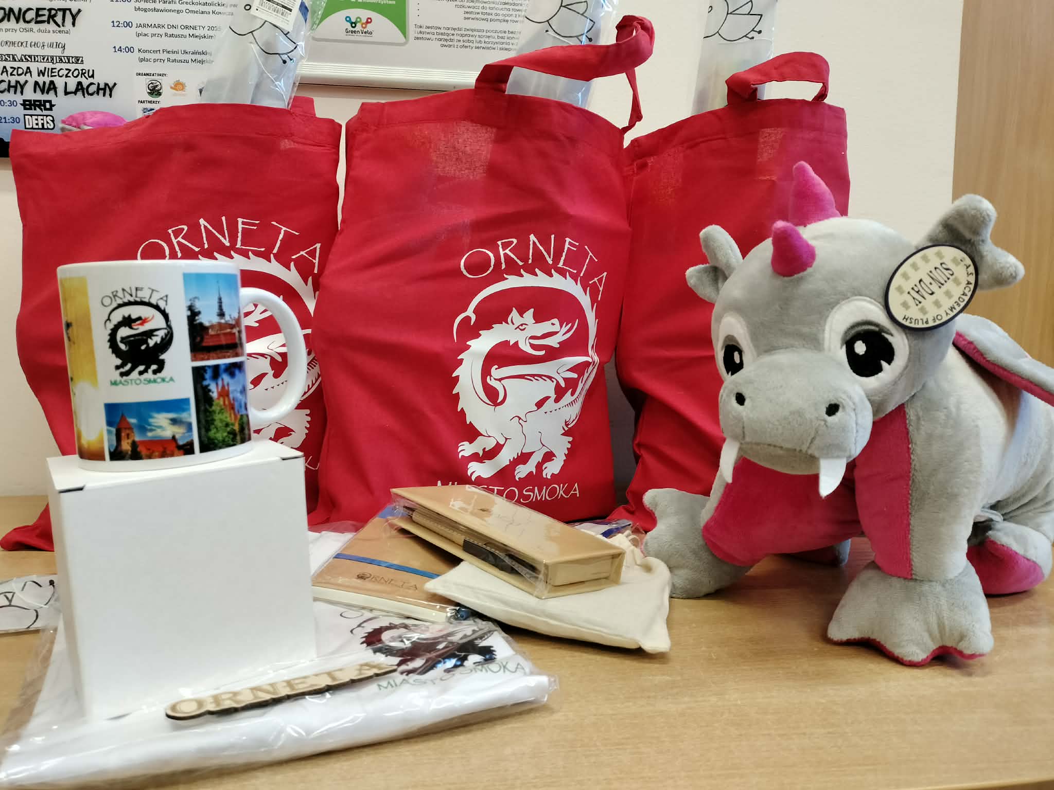 Prezenty upominkowe z Punktu Informacji Turystycznej