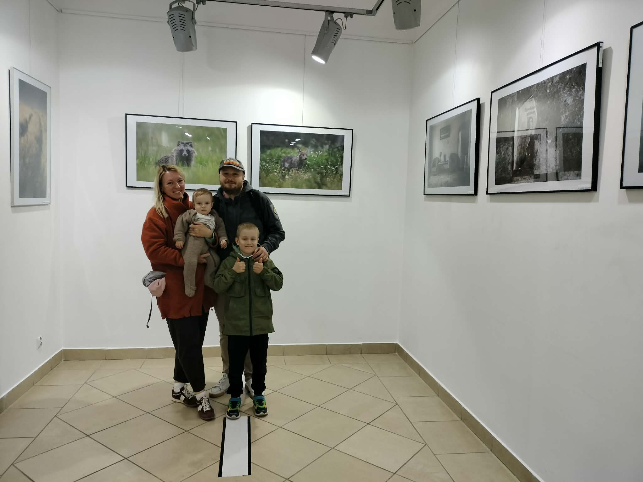 Rodzina w Galerii Art Nova