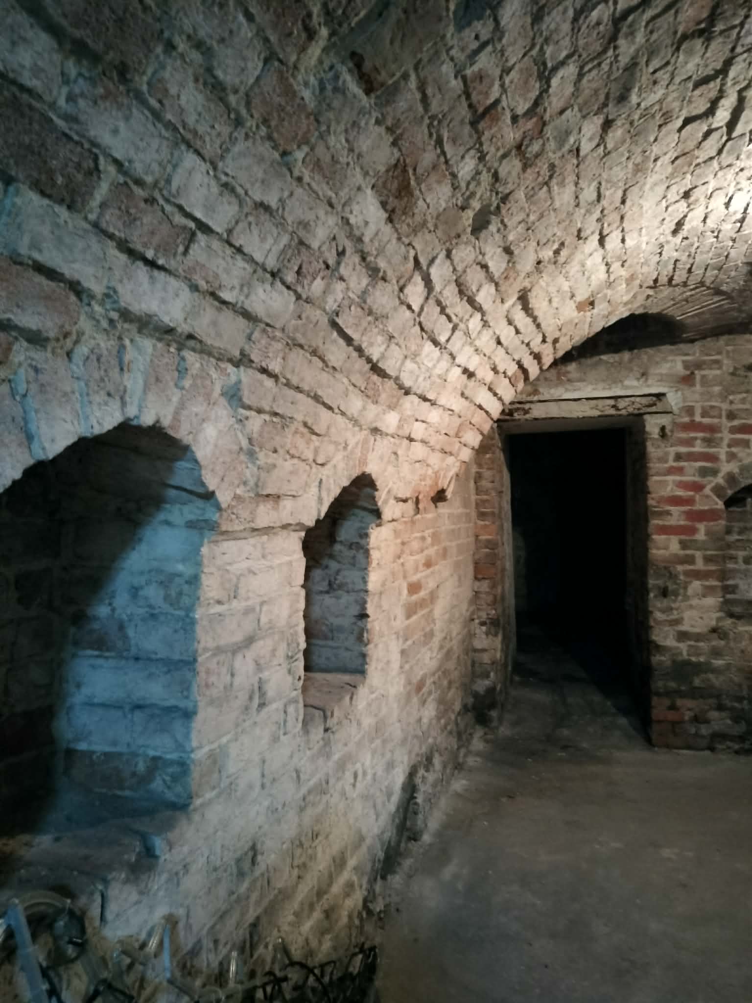 Zdjęcie - podziemny tunel w Ratuszu Miejskim w Ornecie