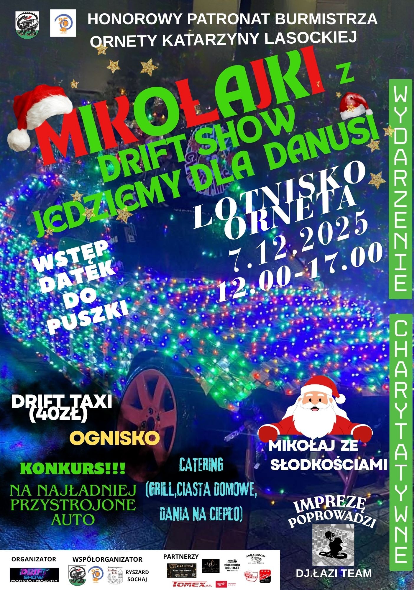 Plakat wydarzenia Mikołajki - Drift Show