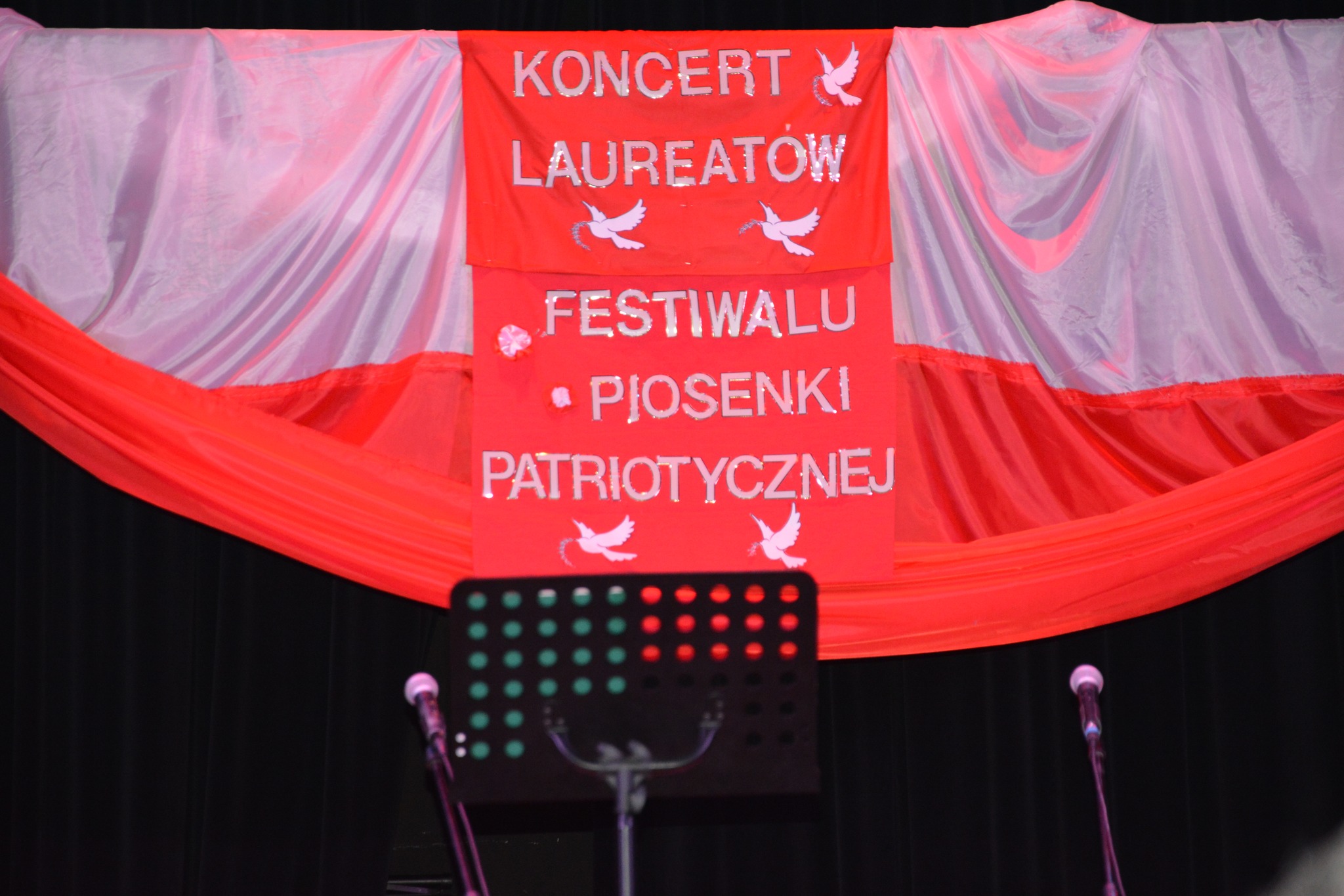 Baner Koncert Laureatów Festiwalu Piosenki Patriotycznej