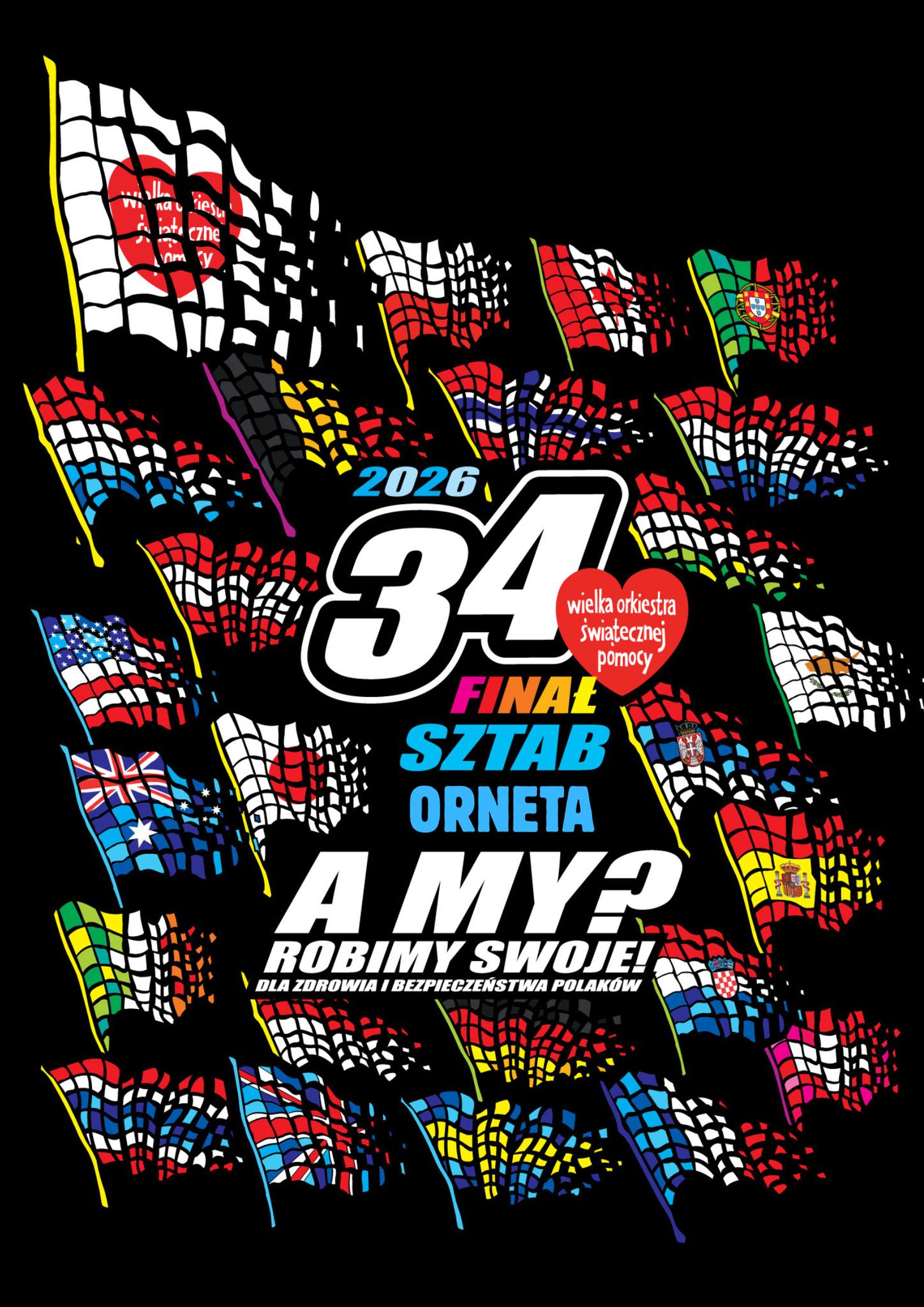 Plakat 34.Finał Wośp