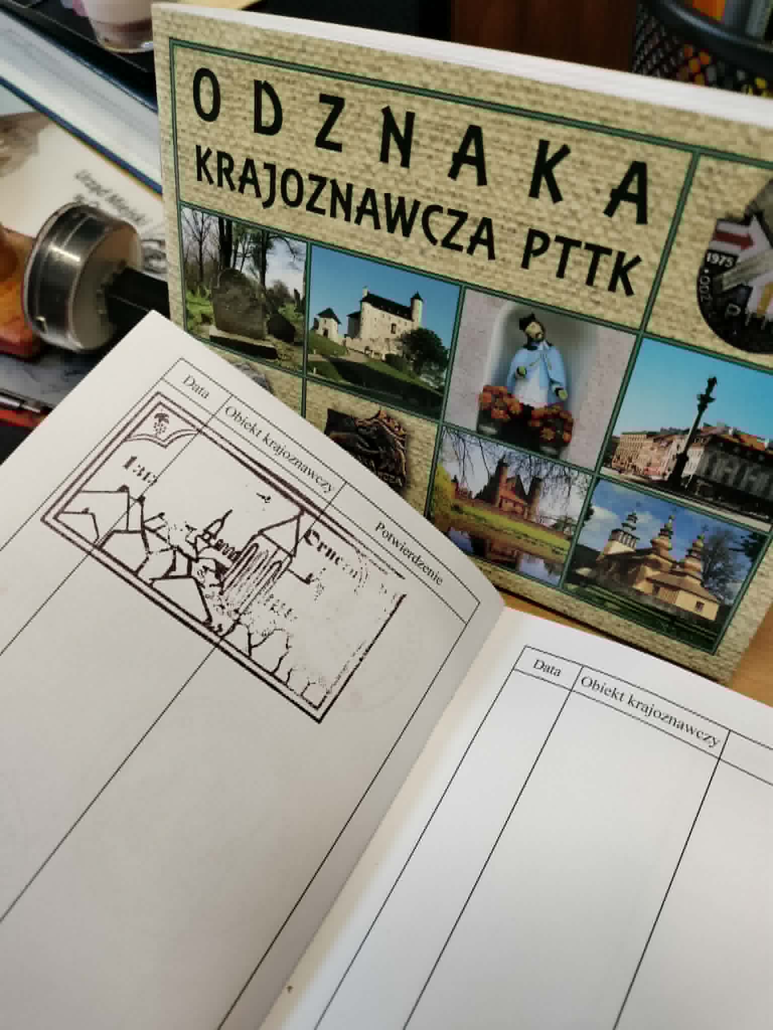 Zdjęcie - Książeczka Odznaka Krajoznawcza PTTK