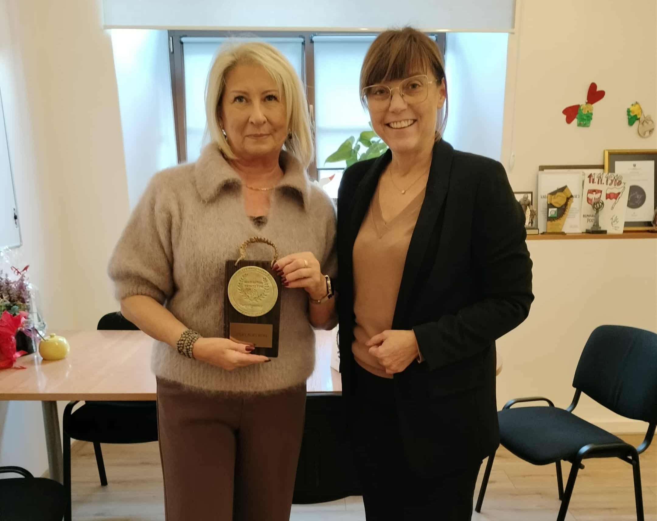 Wręczenie Warnijskiego Kunsztyku Turystycznego przez Burmistrza Ornety