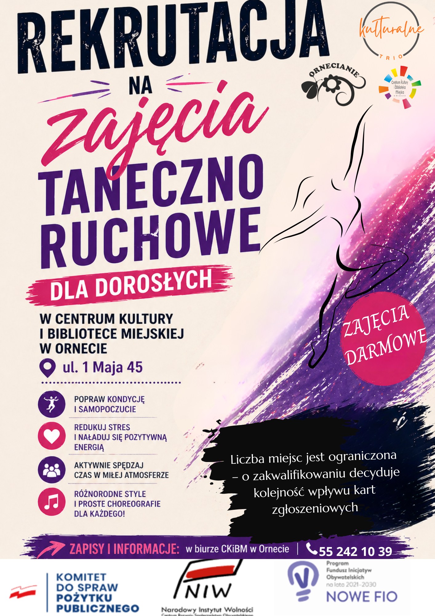 Plakat - Rekrutacja do projektu