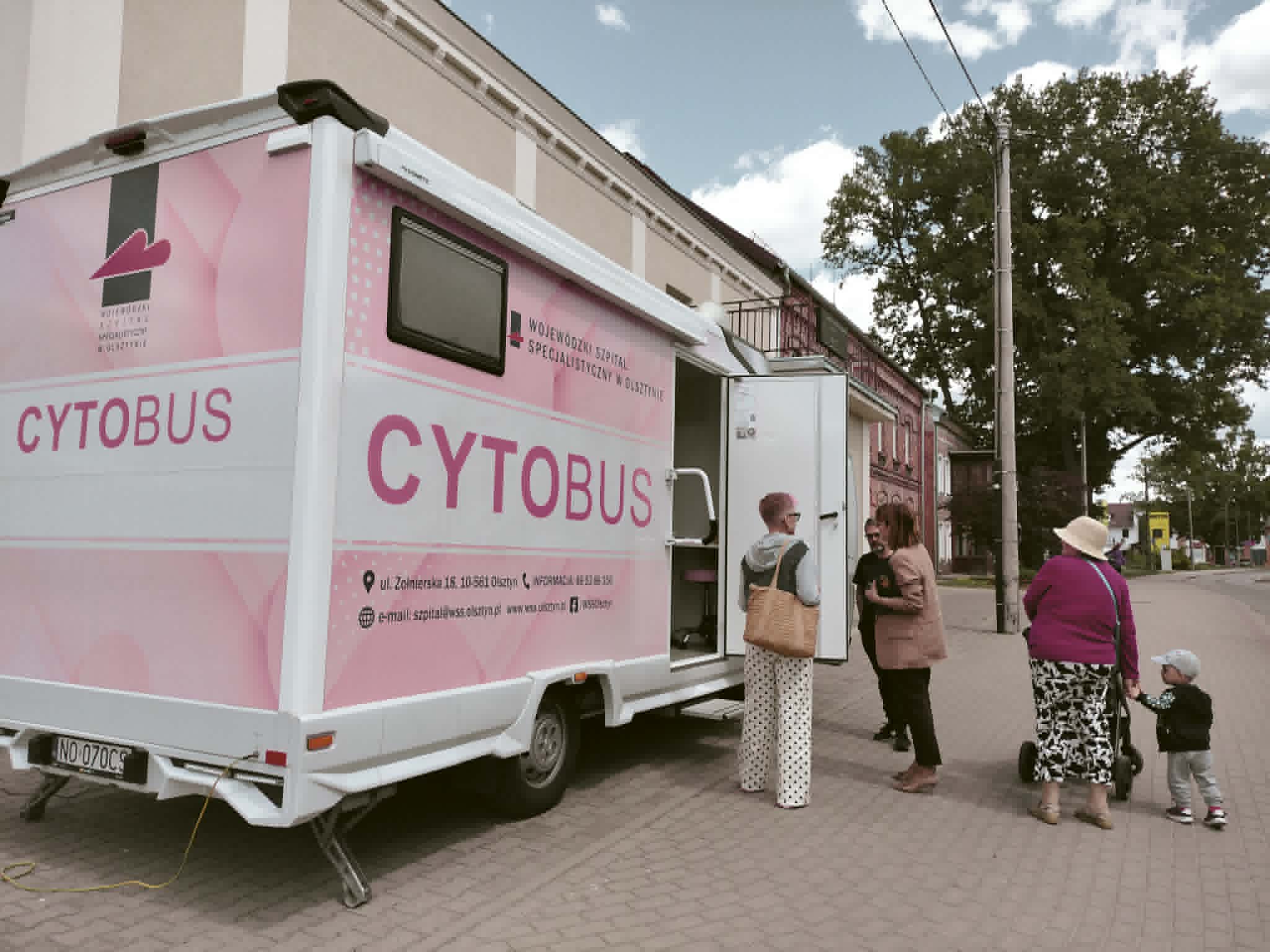 Zdjęcie - badanie w cytobusie