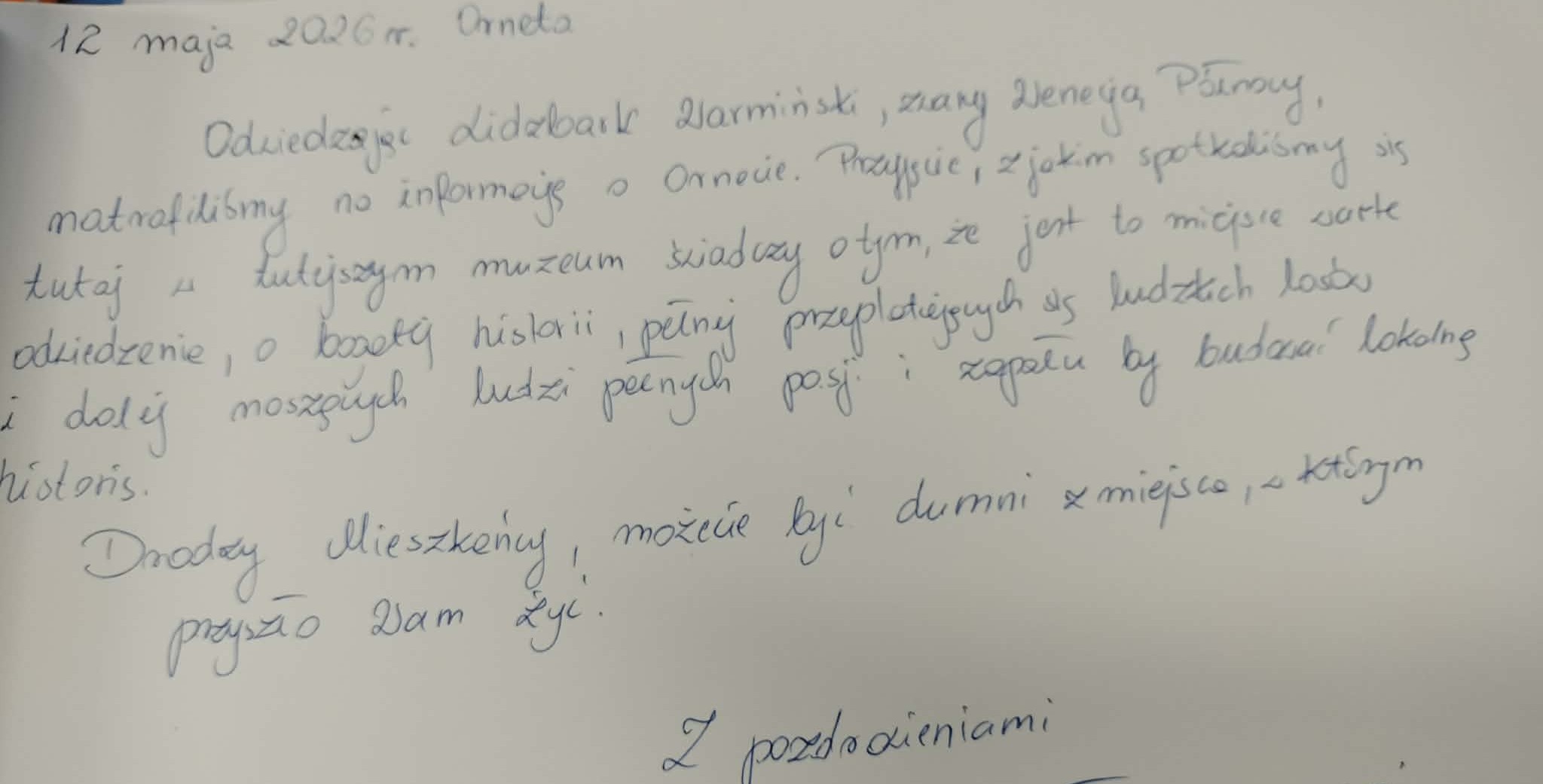 Wpis do kroniki