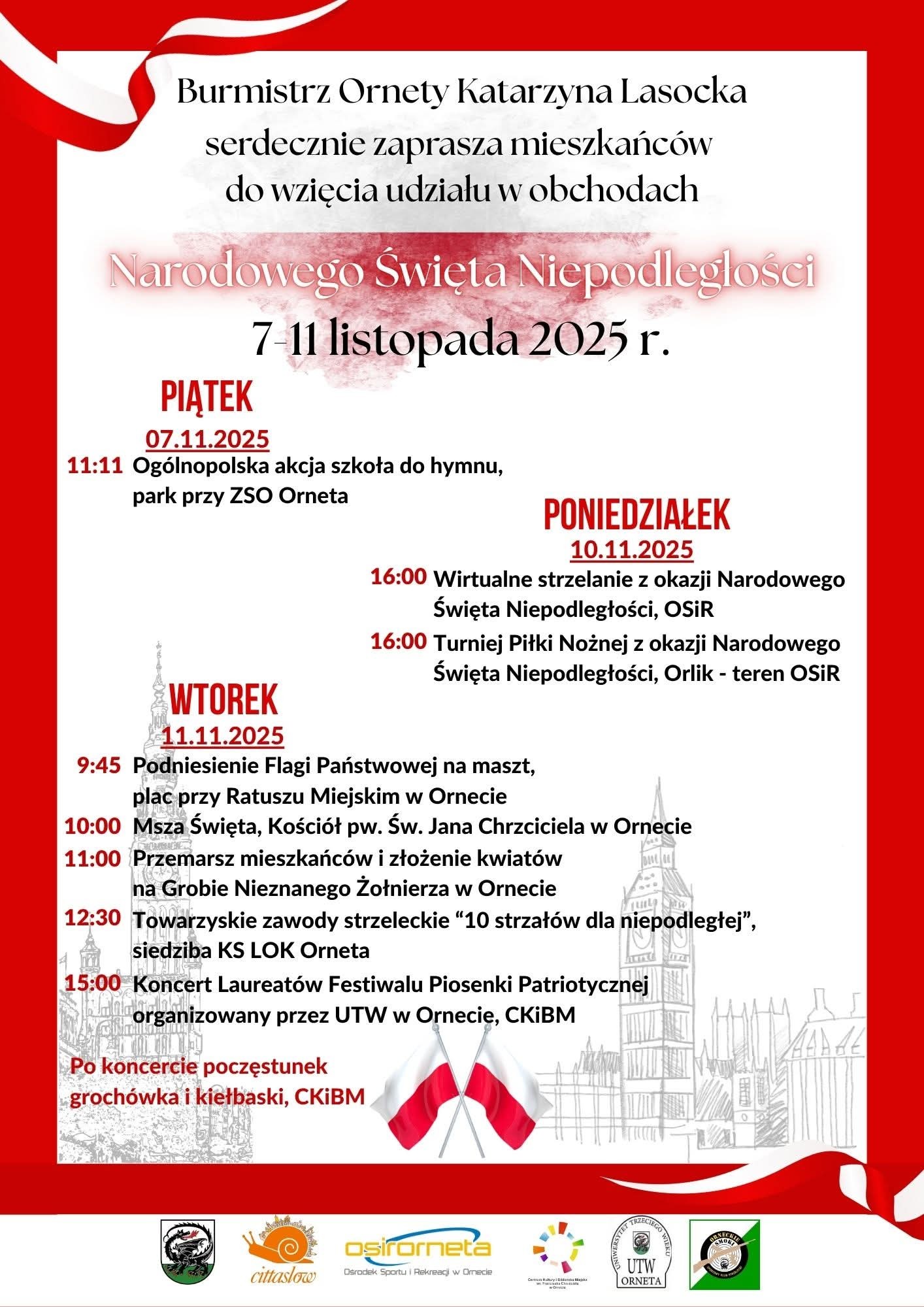 Plakat - 11 Listopada