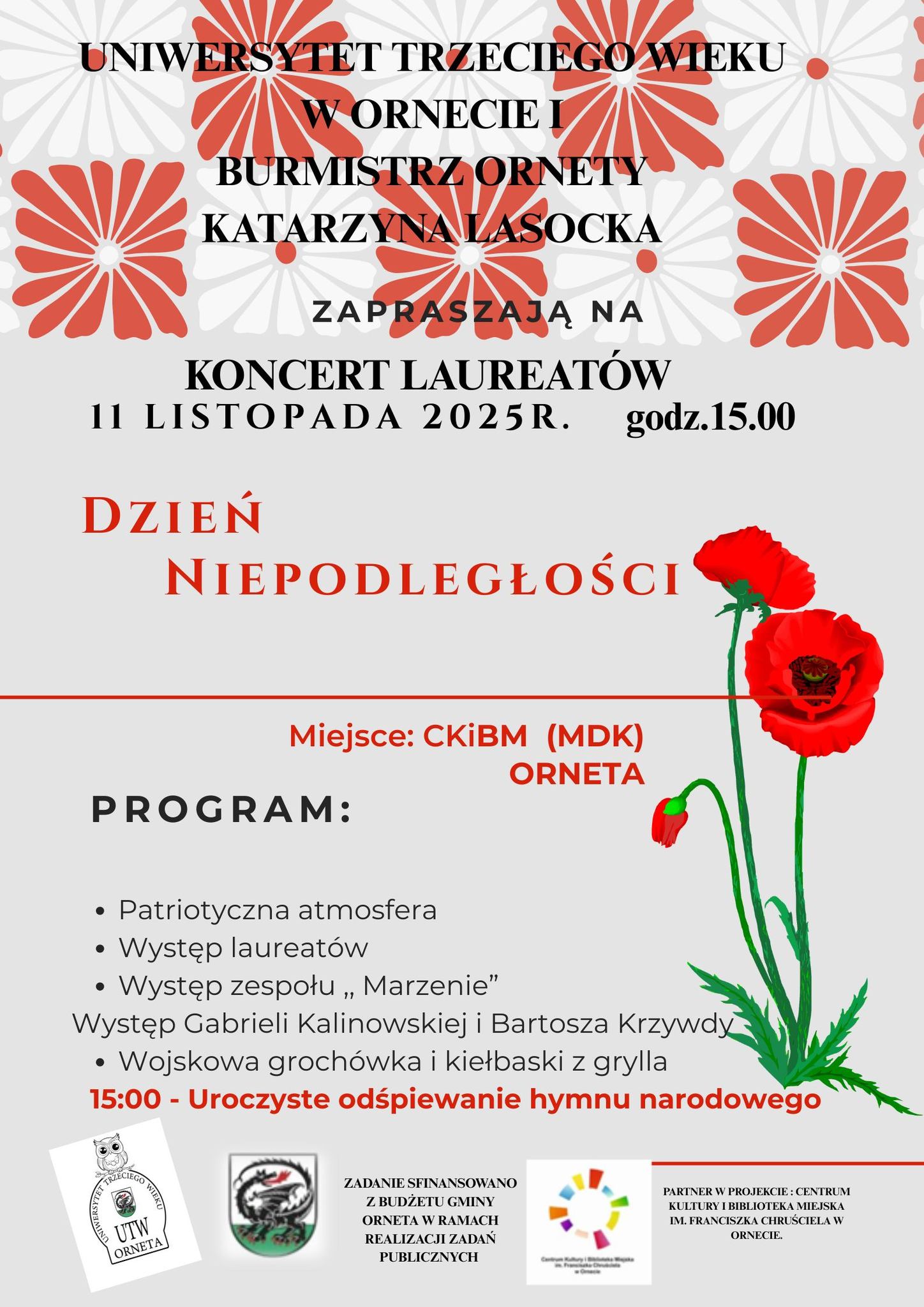 Plakat Koncert Laureatów