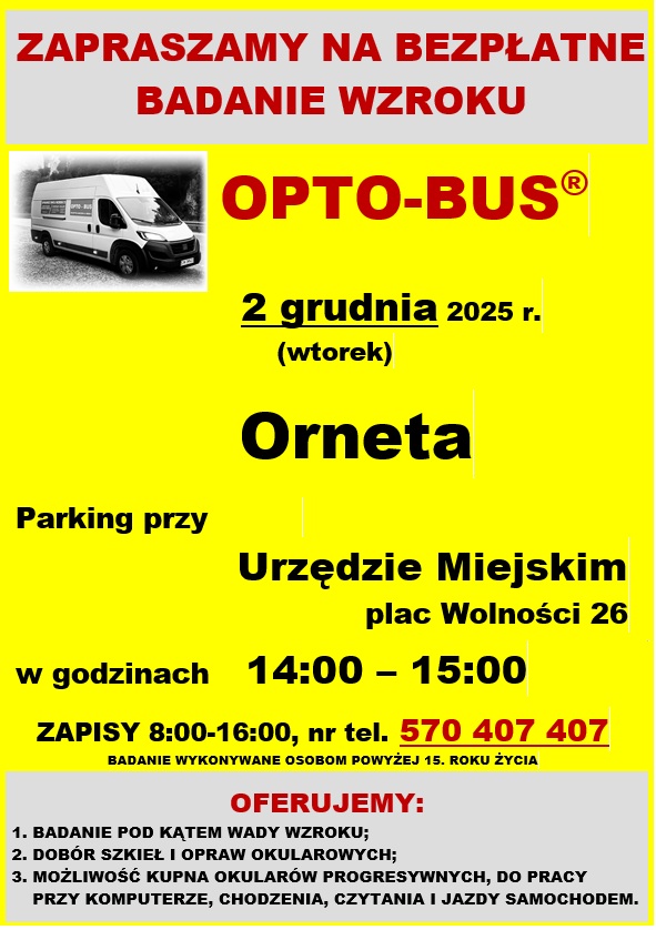 Bezpłatne badanie wzroku Bezpłatne badanie wzroku
