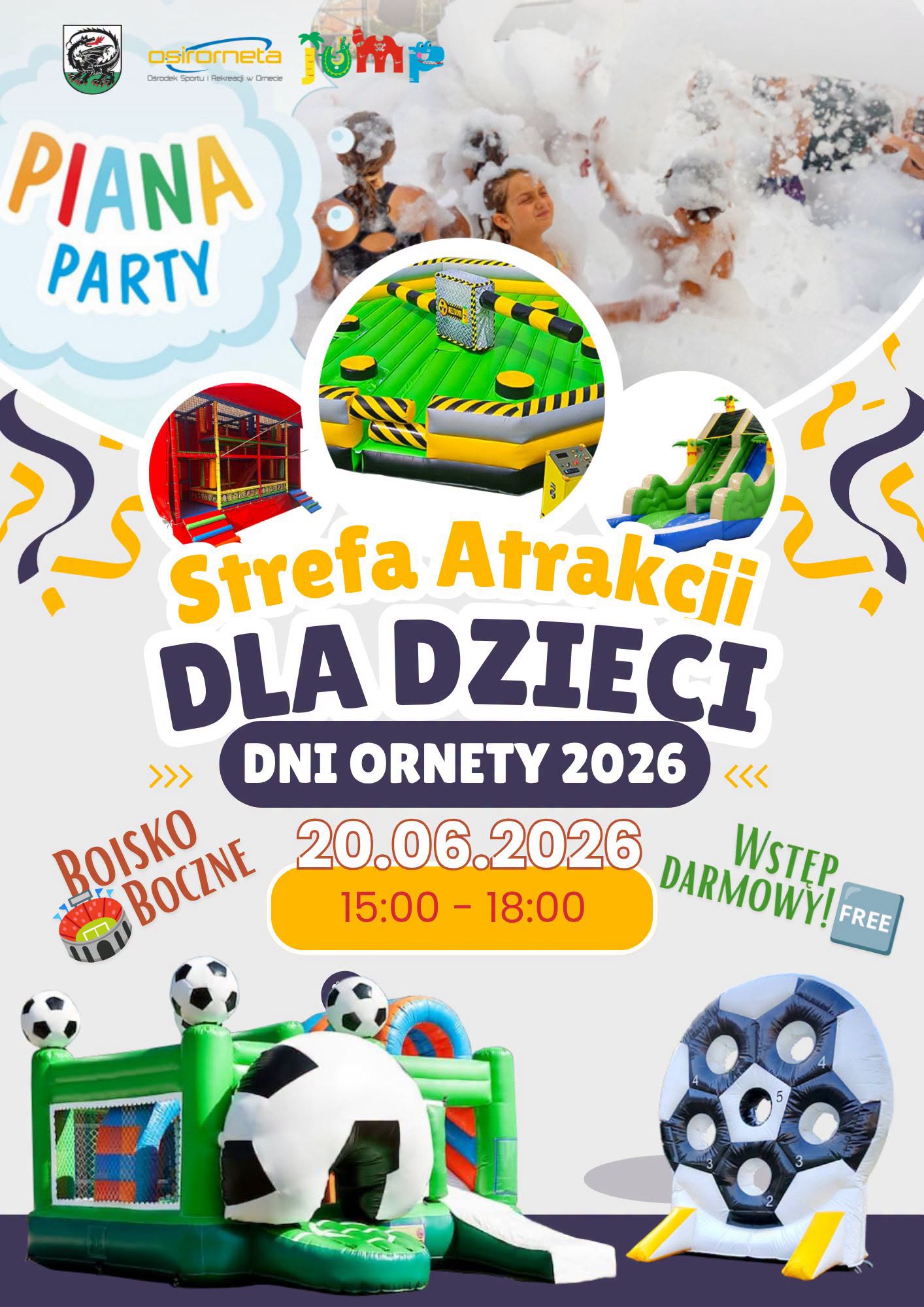 Plakat - Strefa Animacji dla dzieci
