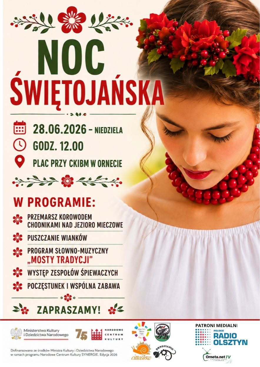 Plakat - Noc Świętojańska