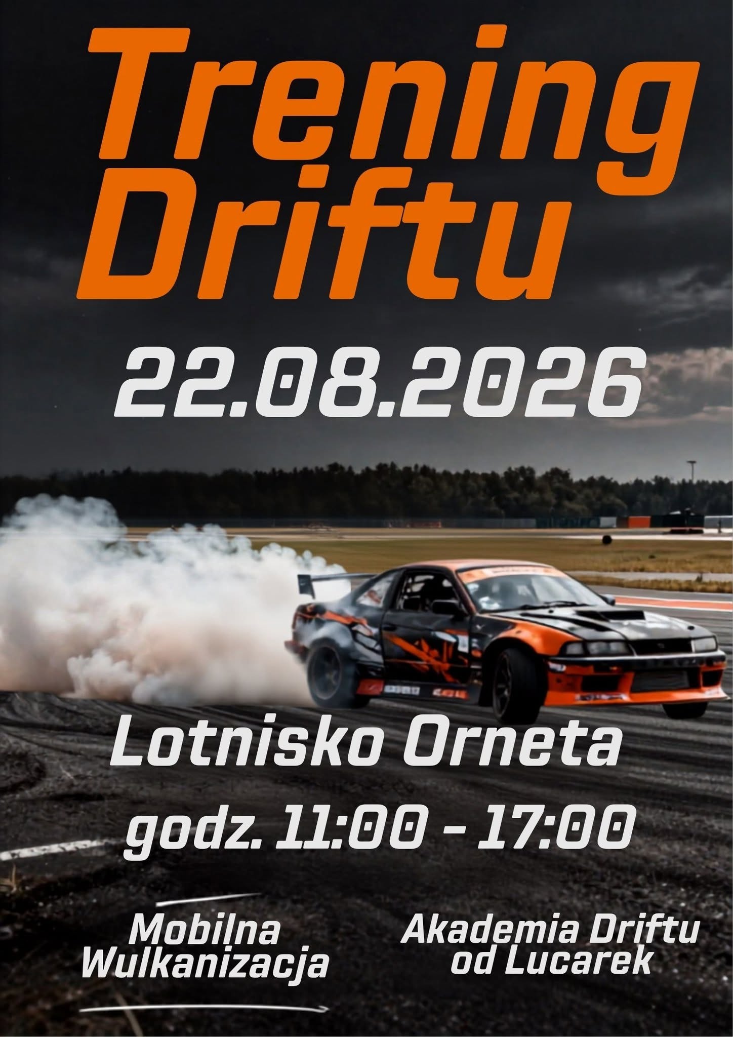 Plakat - Trening Driftu