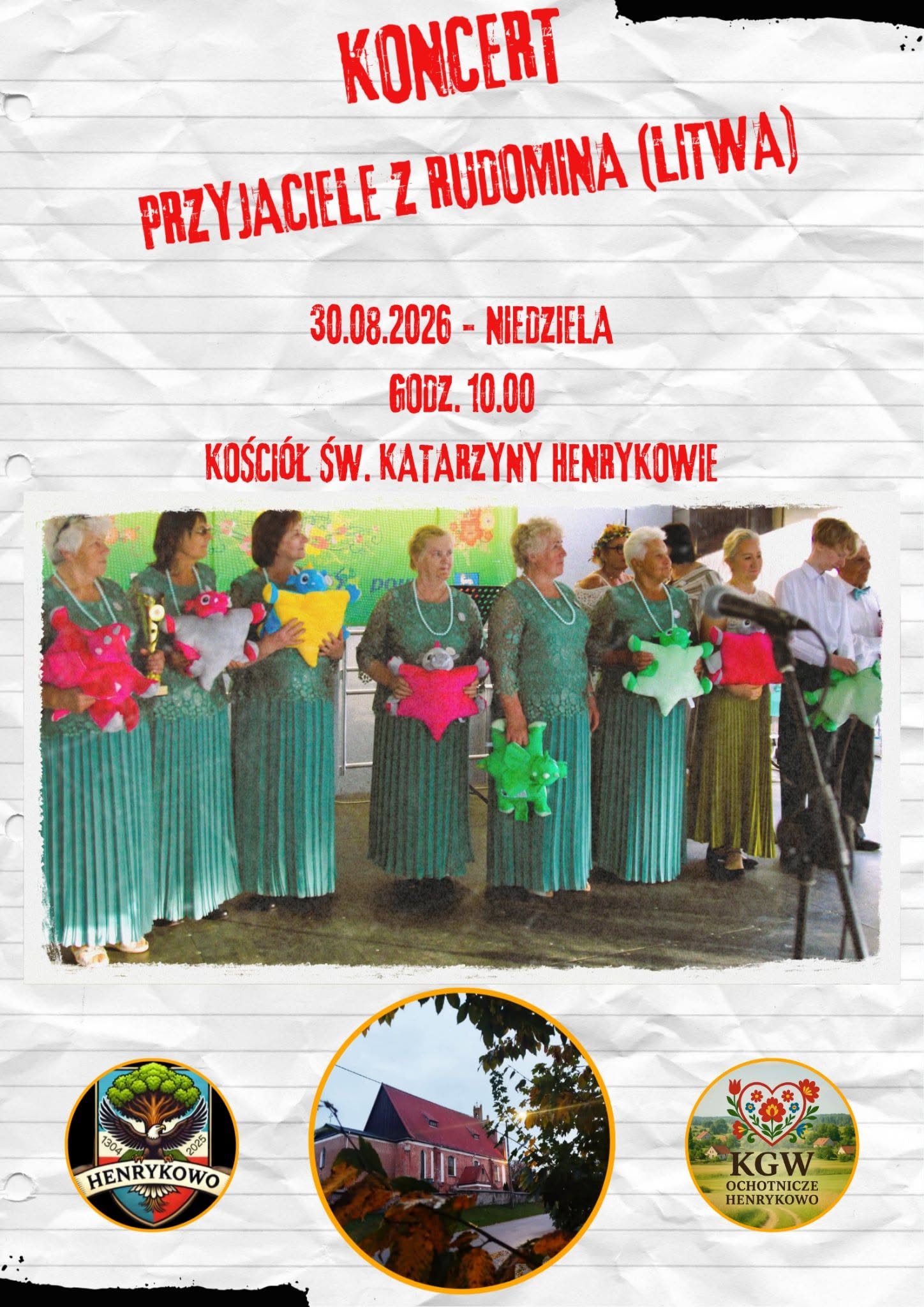 Przyjaciele z Rudomina - plakat