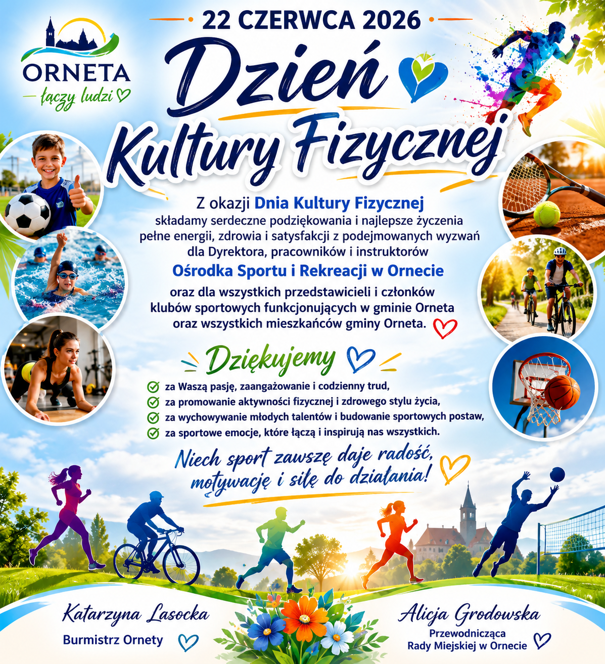 Grafika - Dzień Kultury Fizycznej