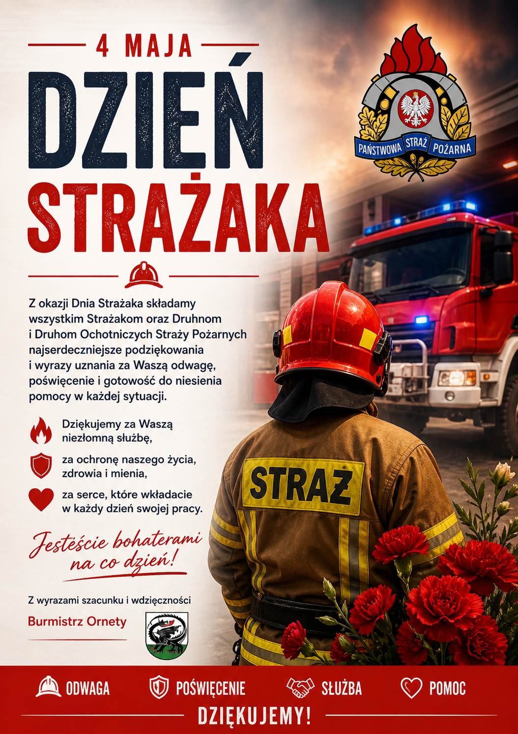 Grafika Dzień Strażaka