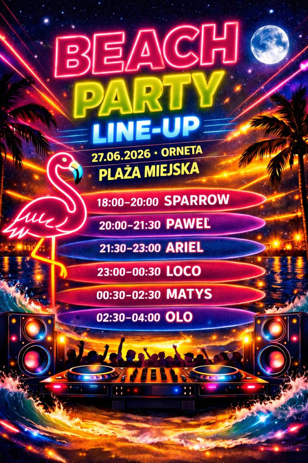 Line-up