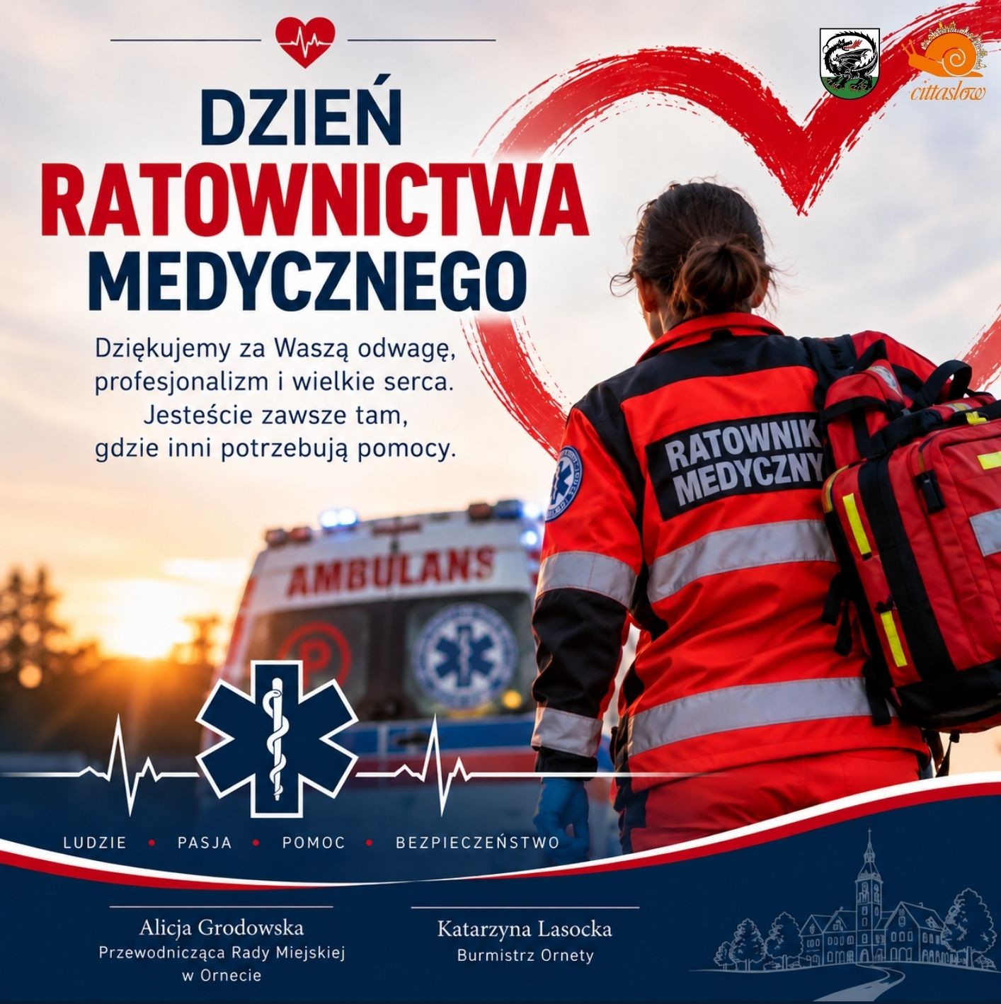 Dzień Ratownictwa Medycznego - grafika