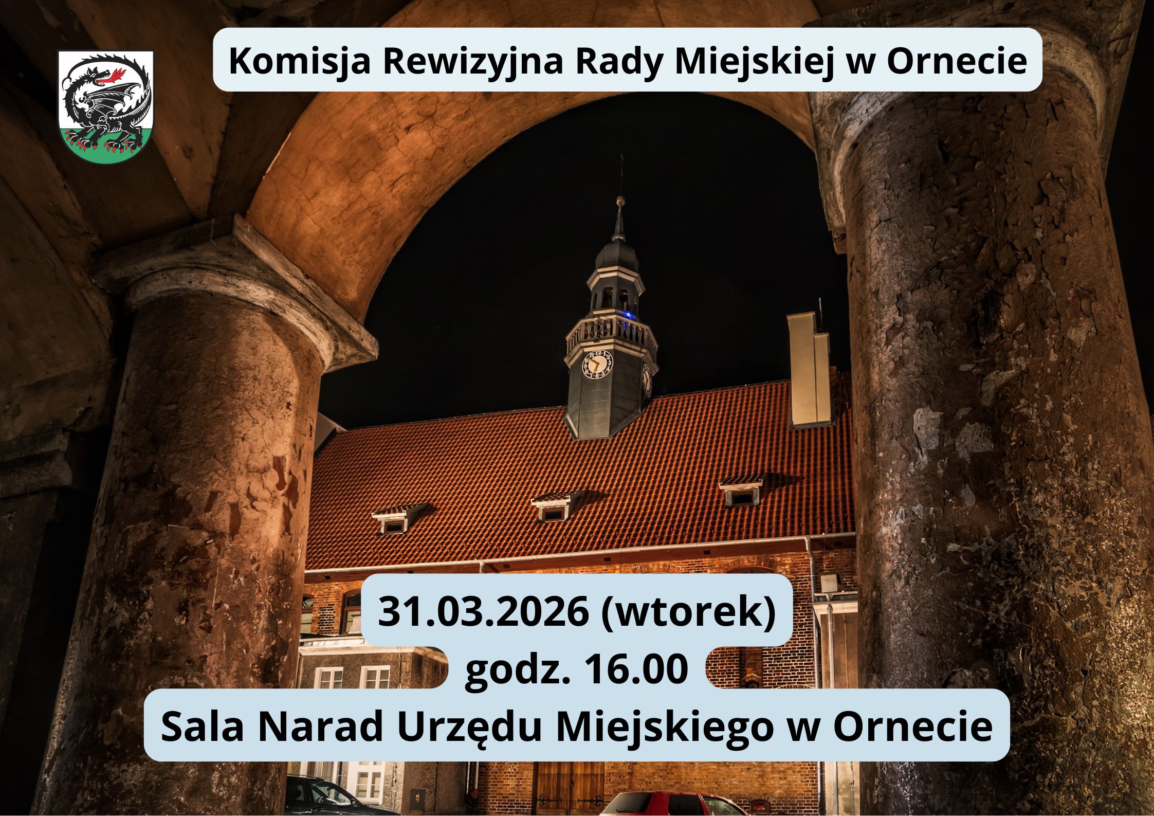 Grafika - Komisja Rewizyjna RM w Ornecie