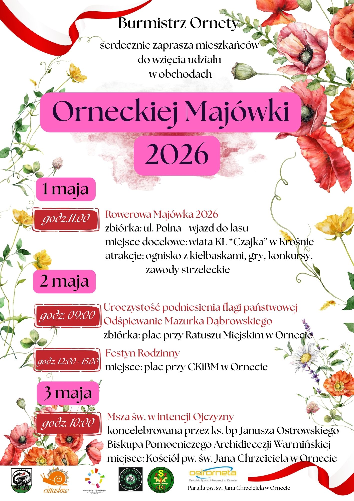 Plakat - Ornecka Maj&oacute;wka 2026