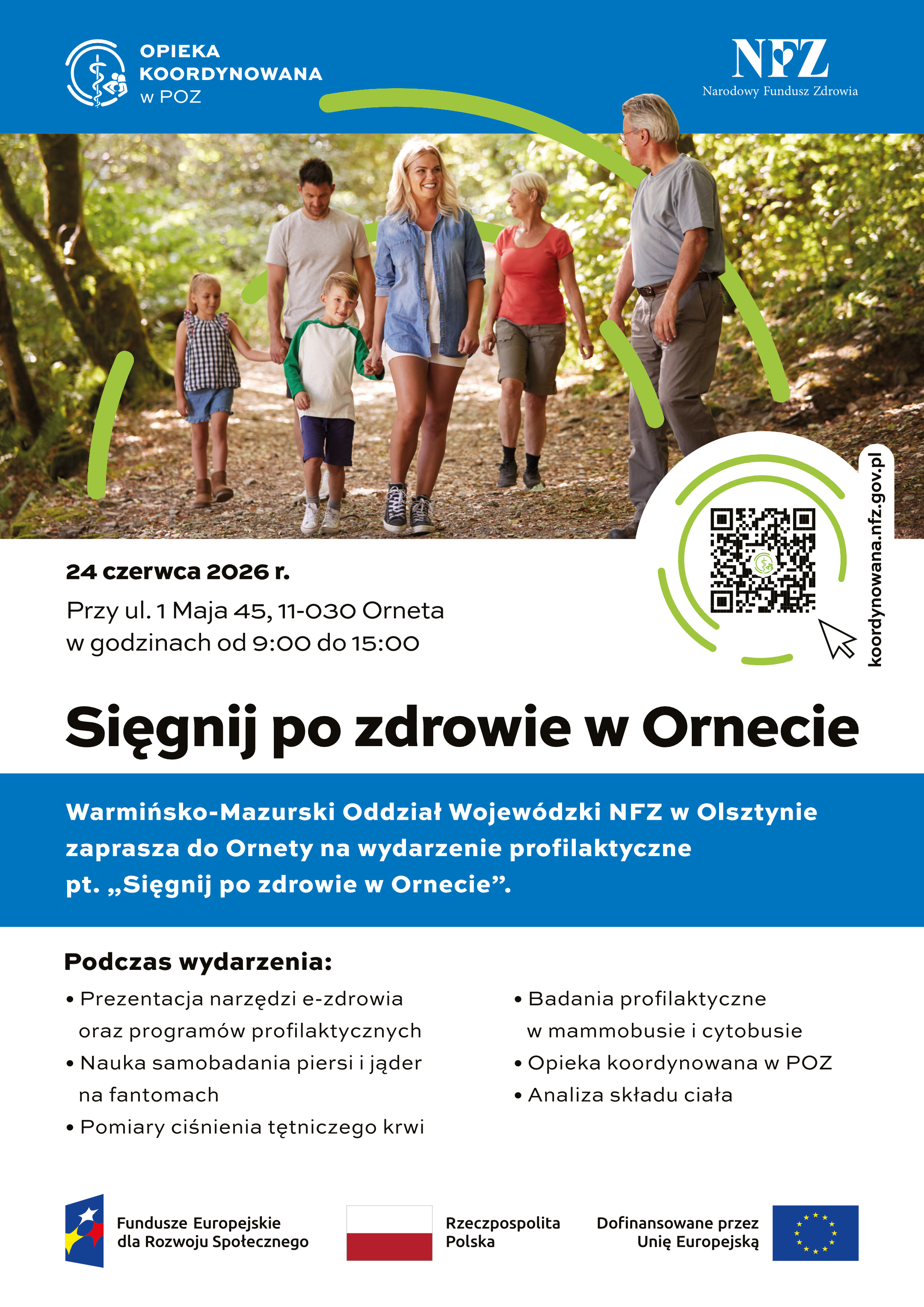 Event profilaktyczny - plakat
