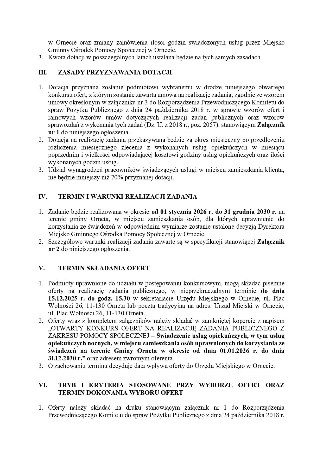 Ogłoszenie o konkursie str. 2