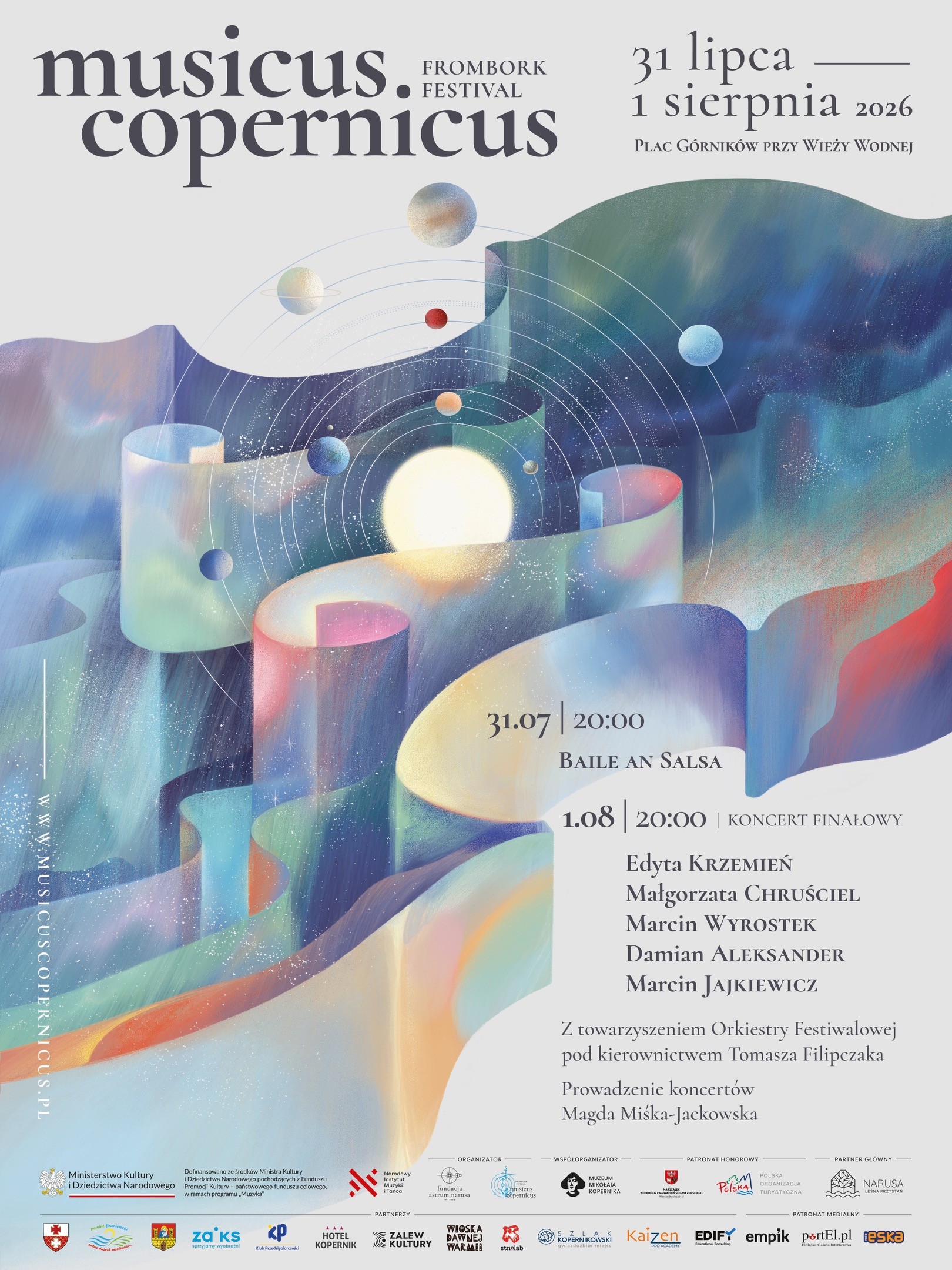 Plakat Musicus Copernicus Festival
