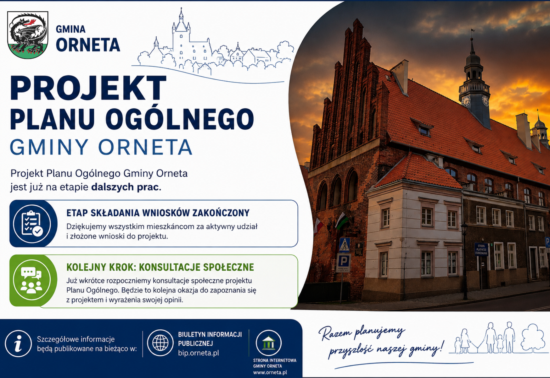 Plan Og&oacute;lny Gminy Orneta