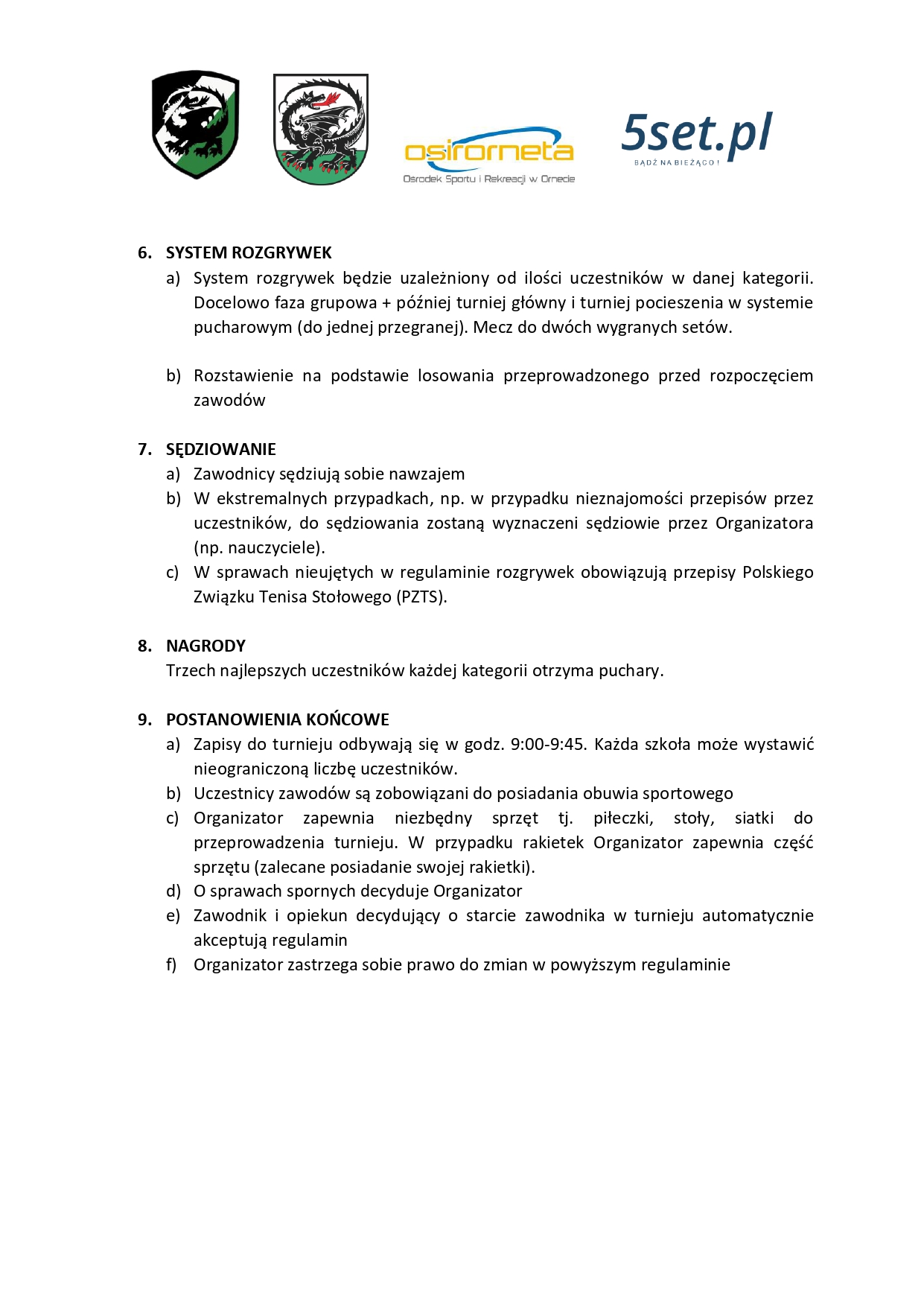 Regulamin - strona 2