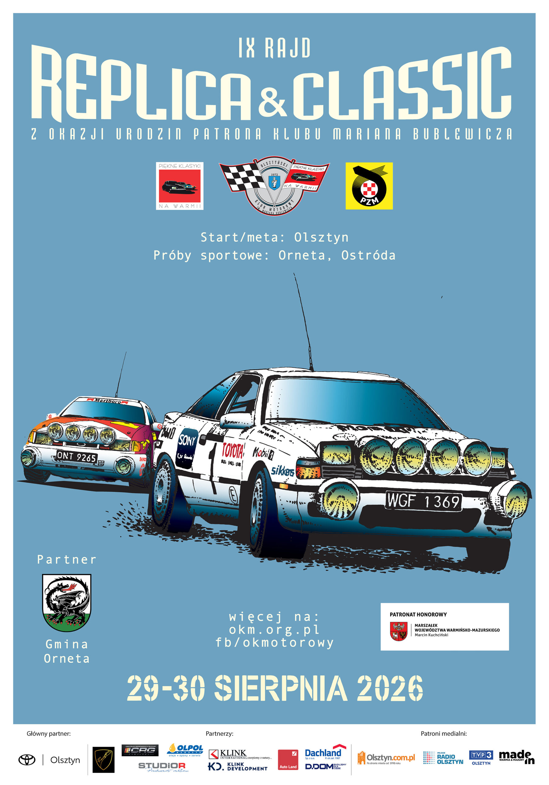 Plakat - Rajd Replica & Classic