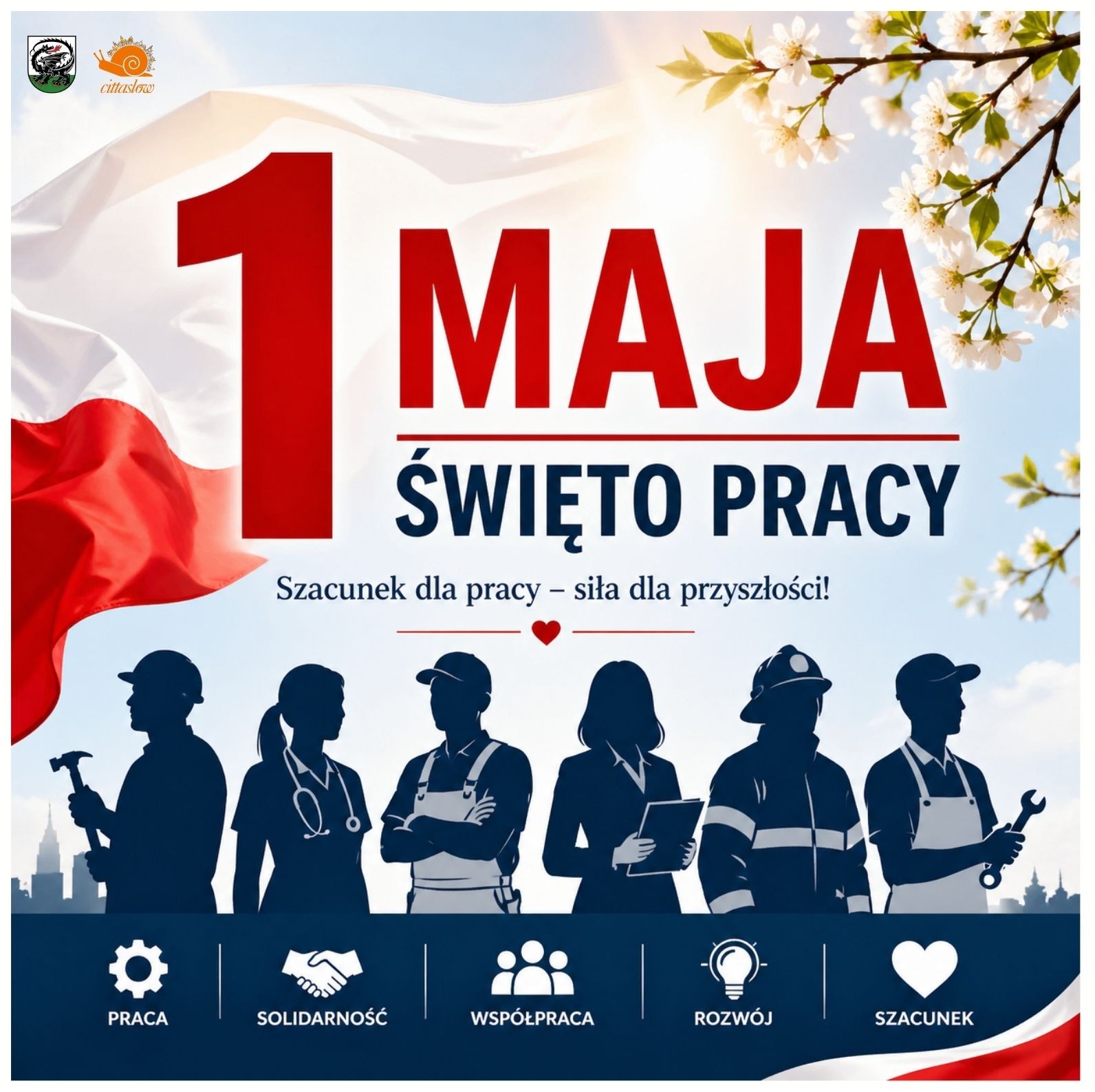 Grafika - Święto Pracy