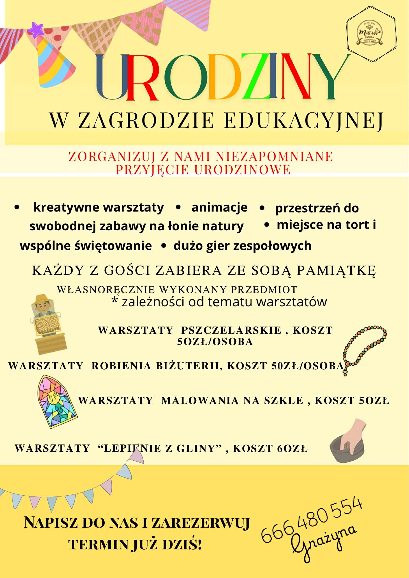 Urodziny w Zagrodzie Edukacyjnej