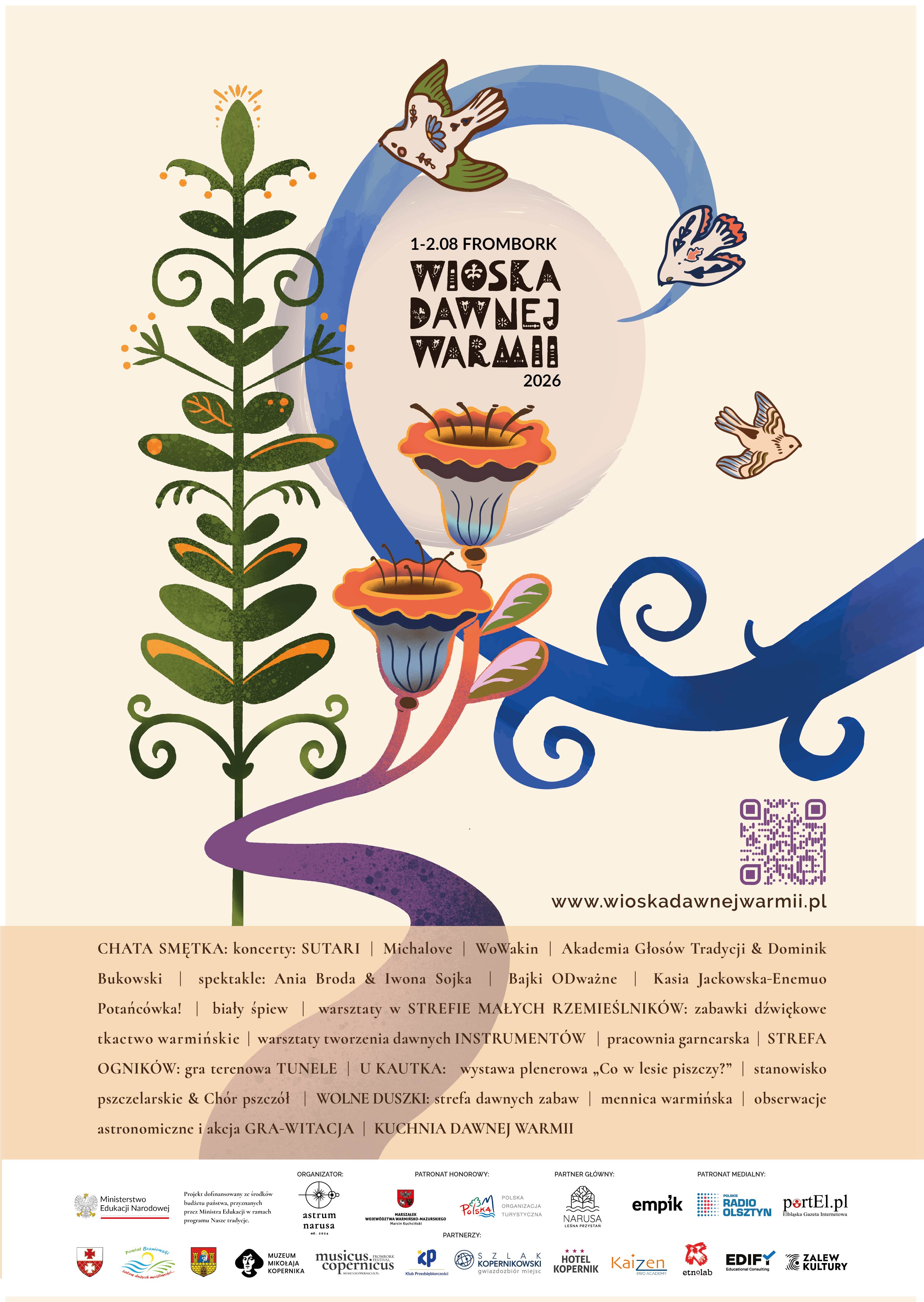 Plakat Wioska Dawnej Warmii