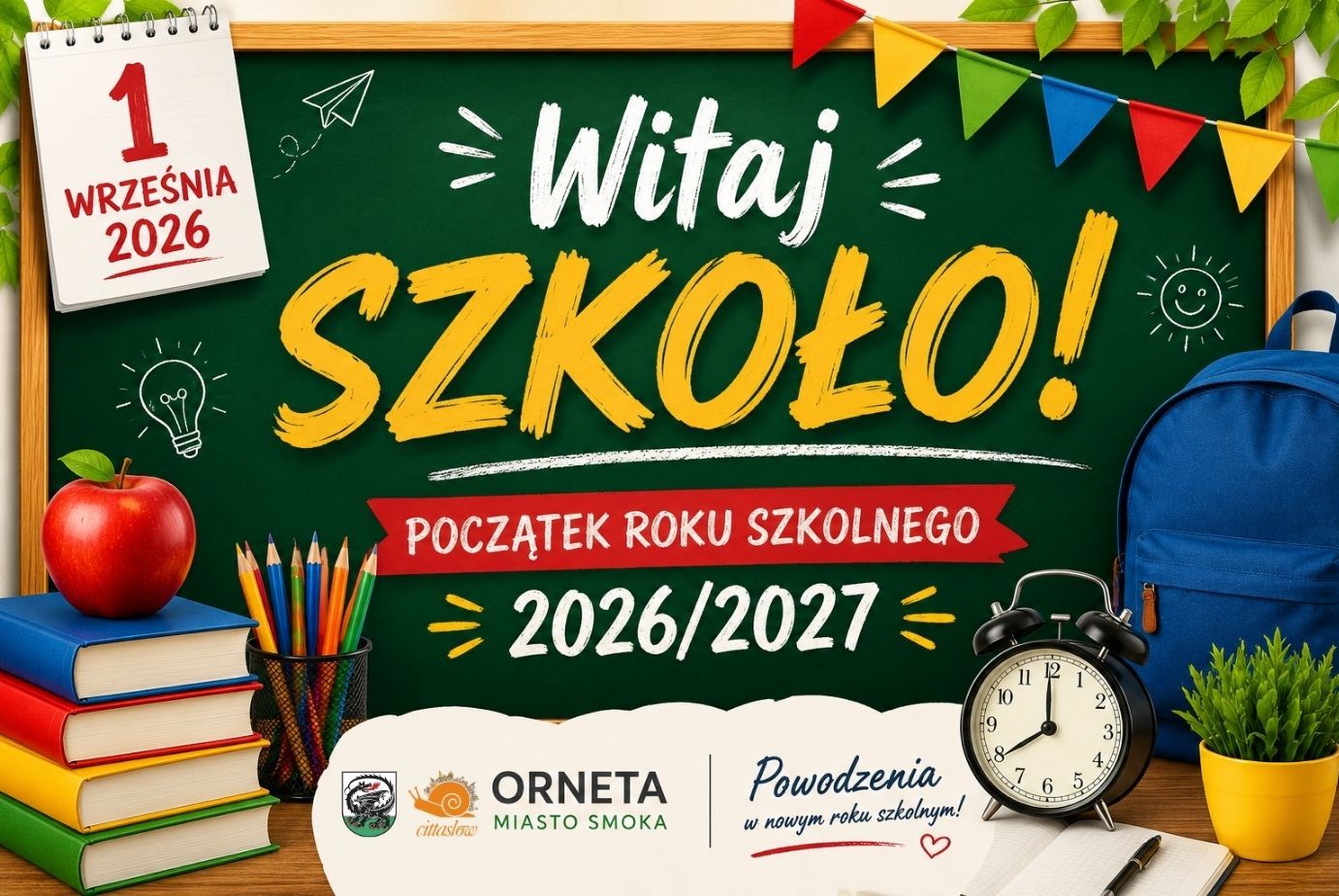Witaj szkoło - grafika