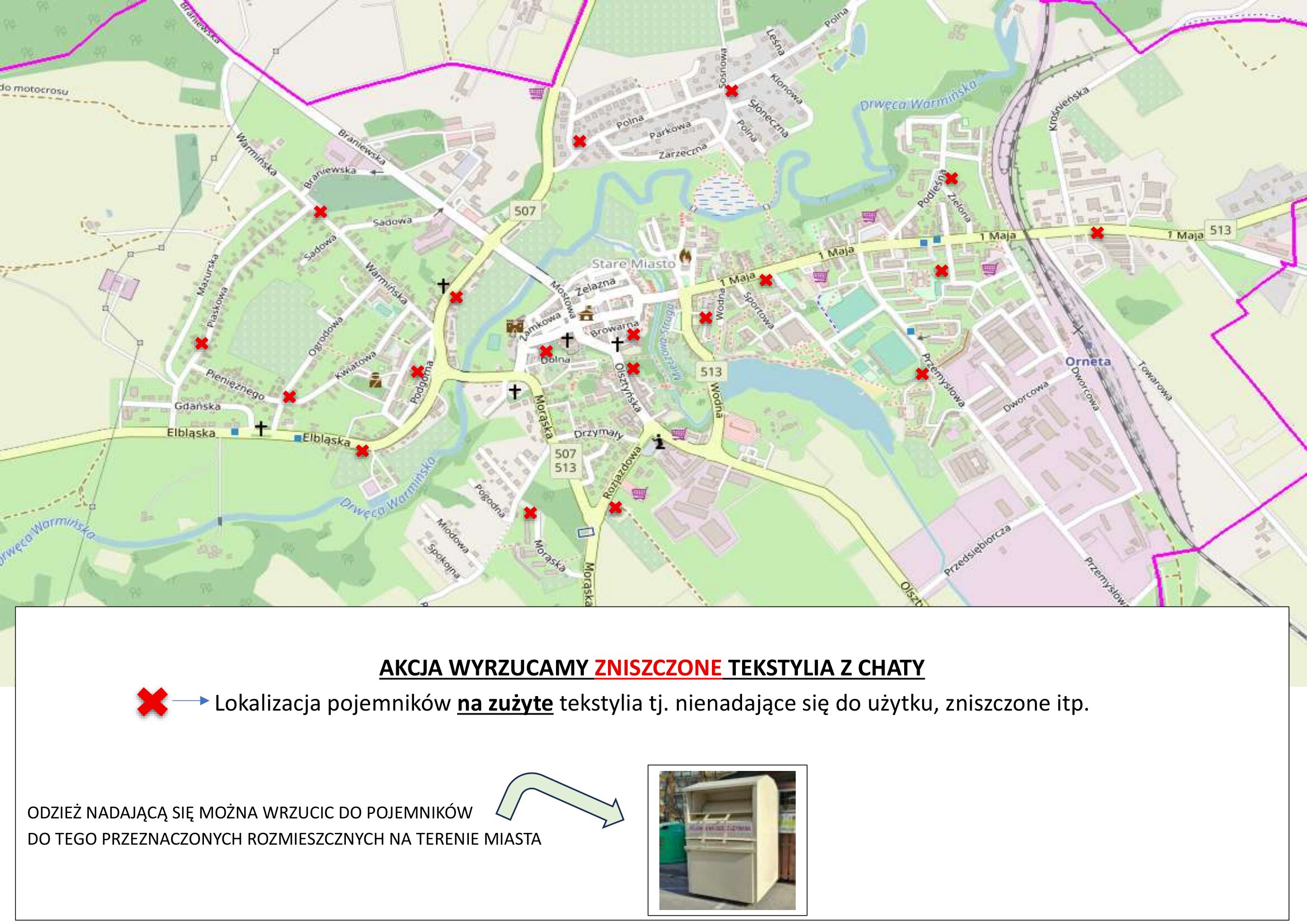 pojemniki miasto