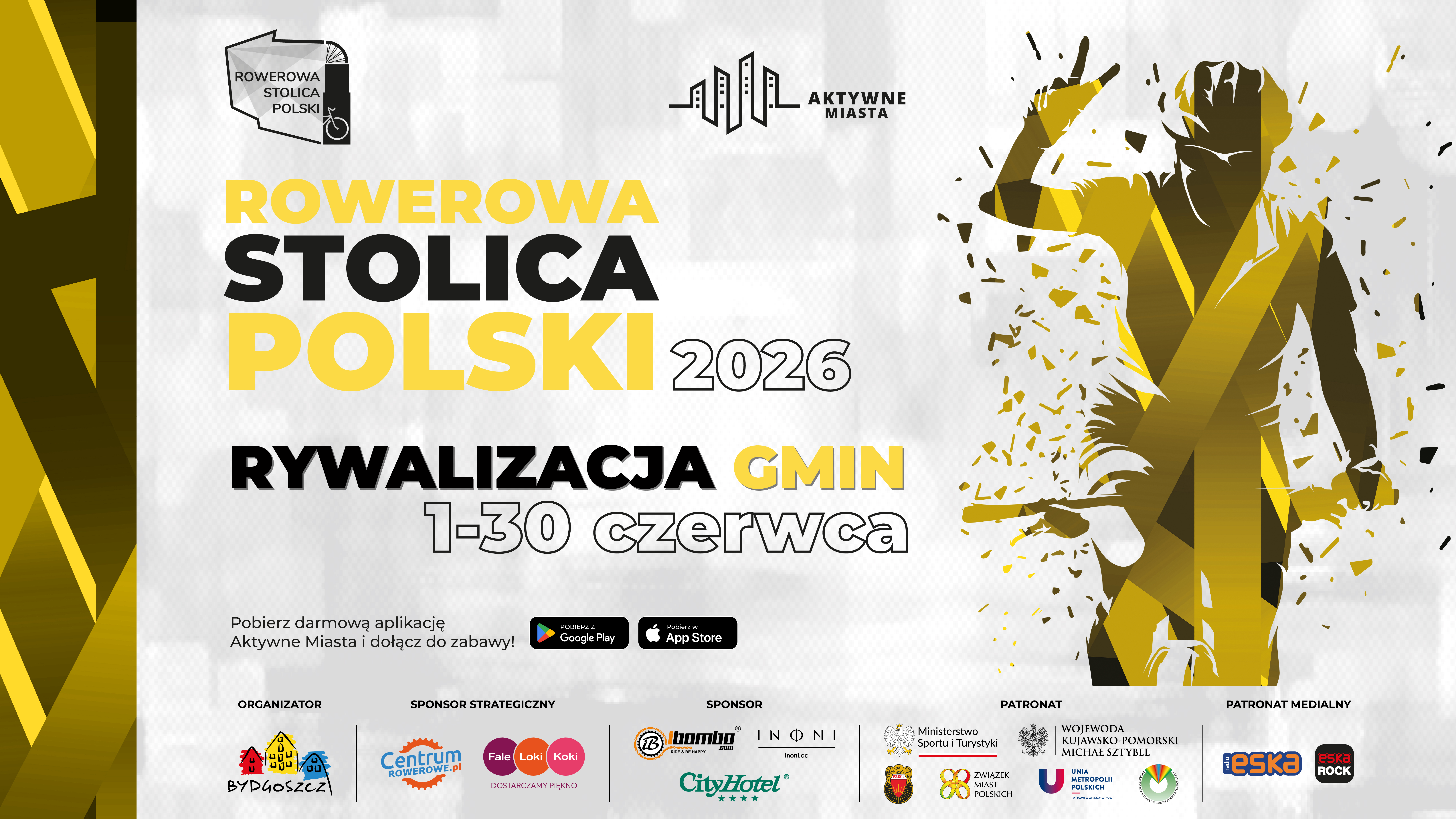 Grafika Rowerowa Stolica Polski - Gł&oacute;wna Rywalizacja